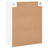 Wall Mounted Cabinets 2 pcs White Engineered Wood 3197937