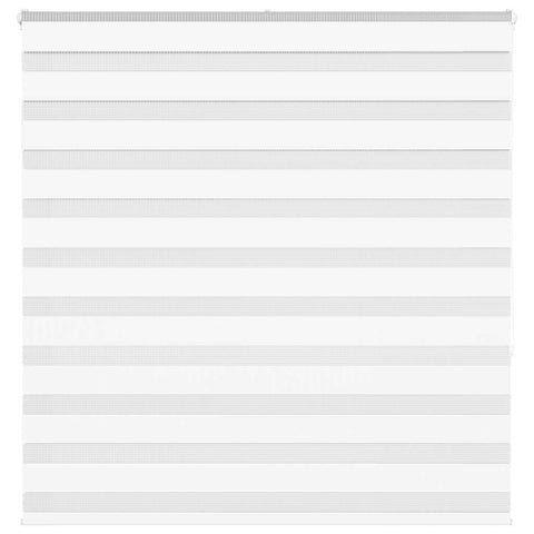 ZNTS Zebra Blind White 140x150 cm Fabric Width 135.9 cm Polyester 4014763