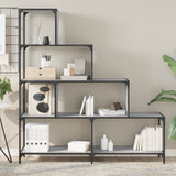 Bookcase 4-Stair Grey Sonoma 139x33.5x149 cm Engineered Wood 842479