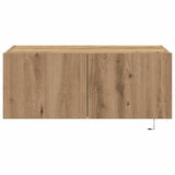 TV Wall Cabinet Artisan Oak 80 x 35 x 31 cm Engineered Wood 863106