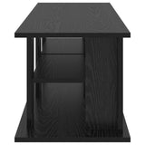 TV stand Black Oak 96 x 35 x 33.5 cm 8000397