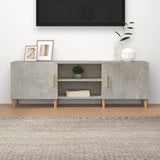 TV Cabinet Concrete Grey 150x30x50 cm Engineered Wood 812622