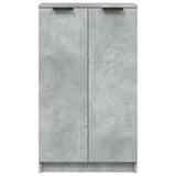 Shoe Cabinet Concrete Grey 59x35x100.5 cm Engineered Wood 811443