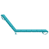 Sunlounger Cushion GEMERT 100% Polyester Turquoise 948527