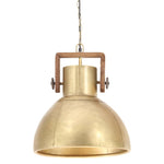 Industrial Hanging Lamp 25 W Brass Round 40 cm E27 320532