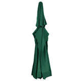 Replacement Fabric for Outdoor Parasol Green 610 cm 312547