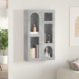 Hanging Cabinet Concrete Grey 59 x 20 x 100 cm Engineered Wood 891367