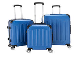 3 Pcs Suitcase Lightweight ABS Carry-on Hand Luggage 4 Spinner Wheels Trolley Case 76151153