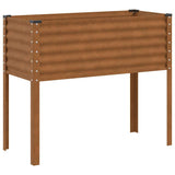 Garden Planter 100x45x90 cm Weathering Steel 4008974