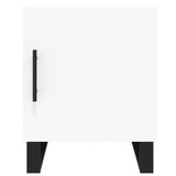 Bedside Cabinets 2 pcs White 40x40x50 cm Engineered Wood 827613