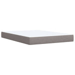 Box Spring Bed with Mattress Taupe 140x200 cm Fabric 3285384