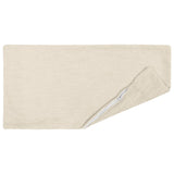 Cushion with Pillow HEERLEN 6 pcs Cream Chenille Fabric 923942