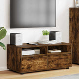 TV Cabinet Smoked Oak 100 x 48 x 43 cm Engineered Wood 888932