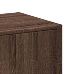 Apothecary Cabinet Brown Oak 40x41x174.5 cm Engineered Wood 3309651