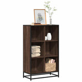 Book Cabinet Brown Oak 65.5x33x107.5 cm Engineered Wood 849163