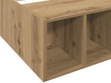 Bed Frame with Storage Artisian Oak 80 x 200 cm Engineered Wood 3429564