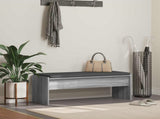Hall Bench with Cushion Grey Sonoma 103 x 38 x 40 cm 891565