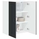 Wall Cabinet PORTO Black 60 x 31 x 80 cm Engineered Wood 885396