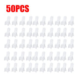 50PCS Stretch Spandex White Folding Chair Covers Gorgeous Formal Chairs NEWEST 83341656