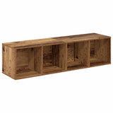 TV Cabinet Set 4 pcs Brown 37 x 37 x 142.5 cm Engineered Wood 3393543