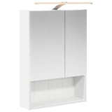 Bathroom Mirror Cabinet White 50 x 14.5 x 70 cm Engineered wood 889207