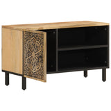TV Cabinet 80x31x46 cm Solid Wood Mango 358227