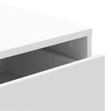 Corner Chest of Drawers White 80x41x58 cm Engineered Wood 852852