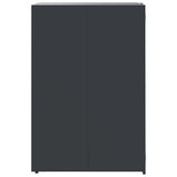 Wheelie Bin Storage for Single Bin Anthracite 69x79x117 cm Steel 4008426