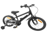 Kids Bike 16 Inches for 4-6 Years Old Black 42009345