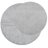 Rug IZA Short Pile Scandinavian Look Grey 160 cm 375460
