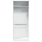 Wardrobe White 80x50x200 cm Engineered Wood 3307792