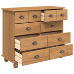 Chest of Drawer ASKIM Brown 91 x 40 x 79 cm Solid Pine wood 4105421