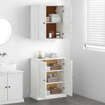 Bathroom Furniture Set with Shelf 2 pcs Brown 67.5 x 34 x 80 cm 3328540