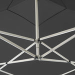 Professional Folding Party Tent with Walls Aluminium 2x2 m Anthracite 48932