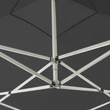 Professional Folding Party Tent with Walls Aluminium 2x2 m Anthracite 48932