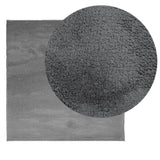 Rug OVIEDO Short Pile Anthracite 200x200 cm 375472