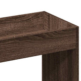 Highboard Brown Oak 92x33x100 cm Engineered Wood 855130