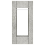Hallway Cabinets 2 pcs Concrete Grey Engineered Wood 3082039