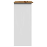 Bathroom Sink Cabinet BODO White and Brown 70x35x80 cm 4016864