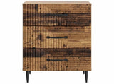 Bedside Cabinet Old Wood 43 x 41 x 66.5 cm Engineered Wood 894793