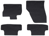Car Mat 4 pcs Black suitable for VW T-ROC 2017- Rubber 42029073