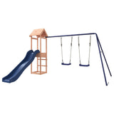 ZNTS Outdoor Playset Solid Wood Douglas 3155859