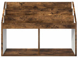 Kids Bookshelf Smoked Oak 72.5 x 29.5 x 69 cm Engineered Wood 892384
