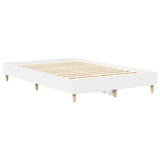 Bed Frame No Mattress White 120x200 cm Engineered Wood 861030