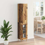 Highboard 2 pcs Old Wood Engineered Wood 3415665
