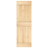 Door NARVIK Natural 70 x 210 cm Solid Pine Wood 42047082
