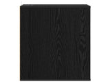 Drawer Cabinet Black Oak 41 x 40 x 58 cm Engineered Wood 8003739