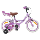 Kids Bike 16 Inches for 4-6 Years Old Purple 42009425
