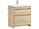 Bathroom Furniture Set Sonoma Oak 61 x 40 x 84.5 cm 3404260