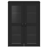 Top for Highboard VIKEN Black Engineered Wood 374942